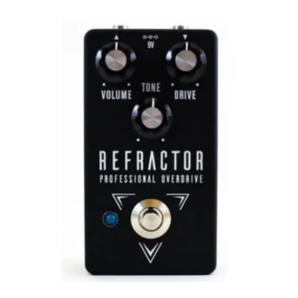 Aion Electronics Refractor Overdrive Руководство