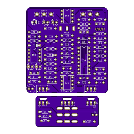 Aion Electronics TRI-VIBE Manuale