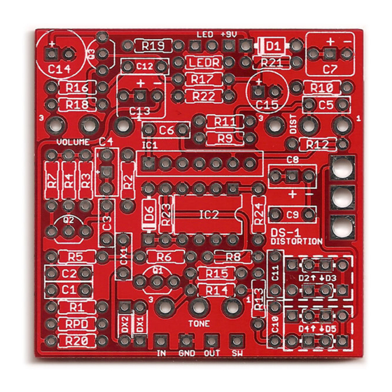 Aion Electronics Comet Distortion Посібник