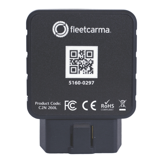 FleetCarma C2 Device Інструкція з монтажу