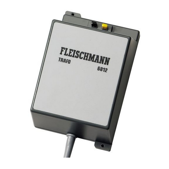 Fleischmann 6812 Handmatig