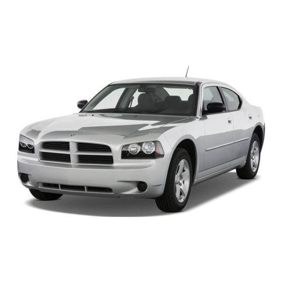 Dodge 2009 Charger Manual