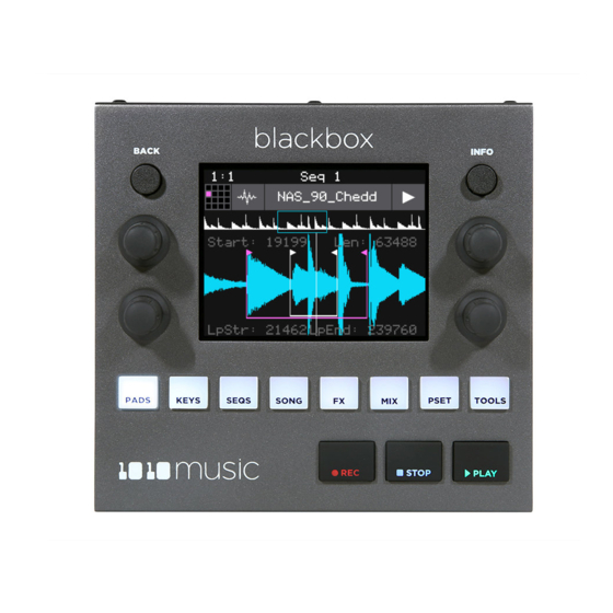 1010music Blackbox Quick Start Manual