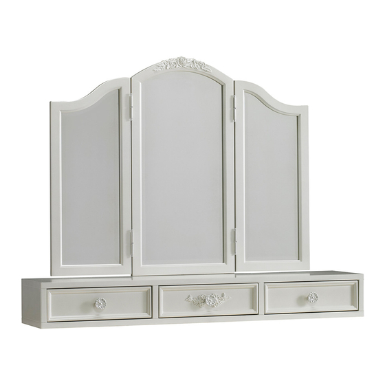 Dolce Vanity Hutch Manual