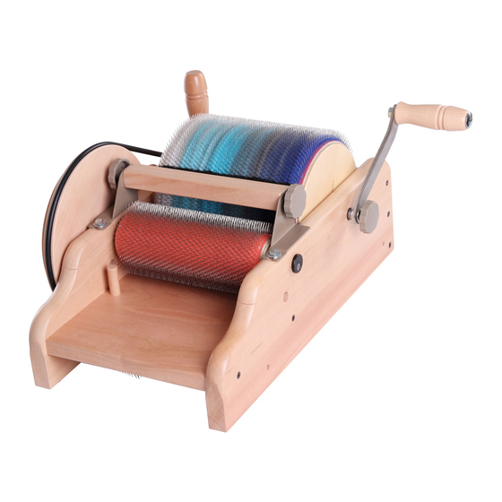 Ashford Drum Carder Manuel d'instructions