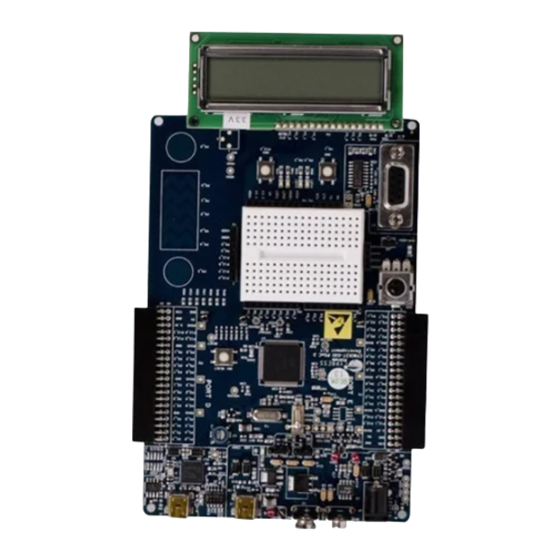 Cypress PSOC 3 CY8CKIT-030A Snelstarthandleiding