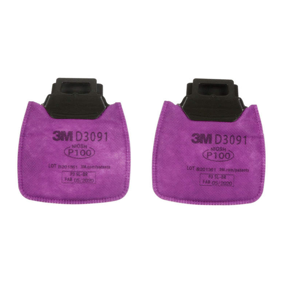 3M Secure Click D3091 P100 Інструкція користувача