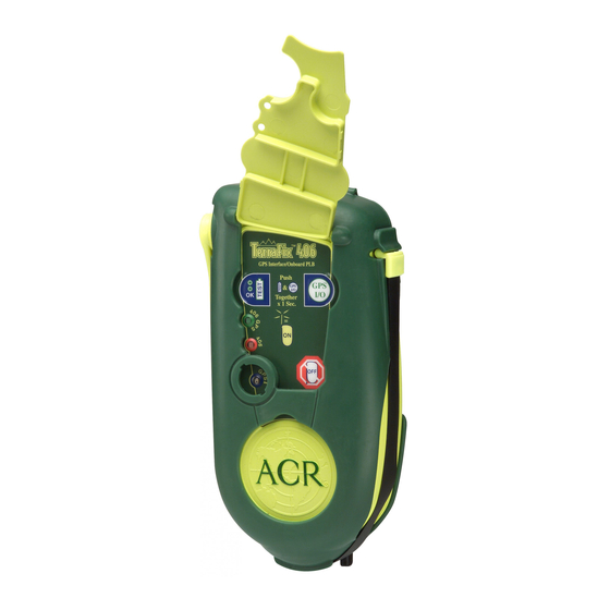 ACR Electronics AEROFIX 406 GPS I P-ELT - REV E Manual de apoio ao produto