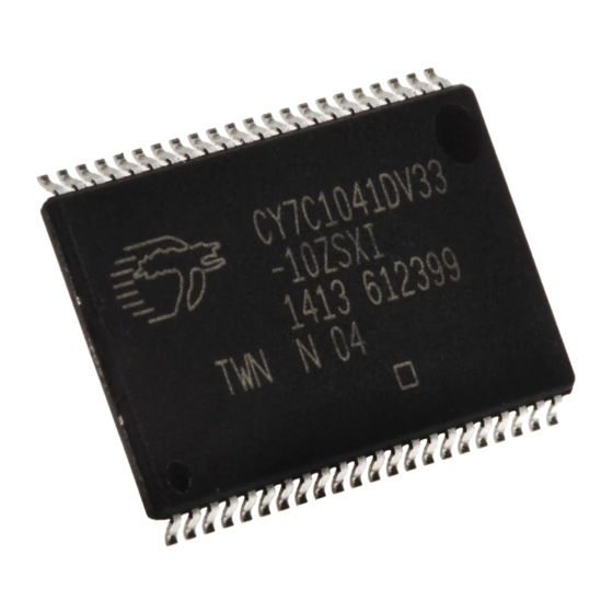 Cypress Semiconductor CY7C1041DV33 仕様書