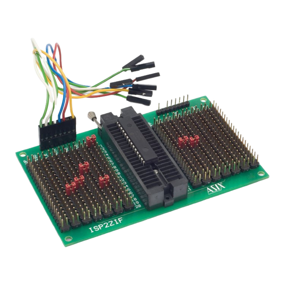 ASIX ISP2ZIF Podręcznik użytkownika