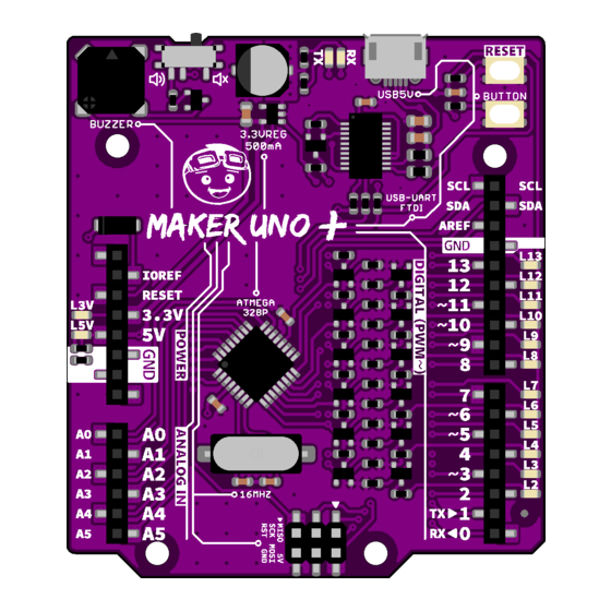 Cytron Maker Uno Plus Manuel de l'utilisateur