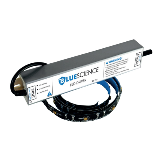 Bluescience UV-c Installationsanleitung Handbuch