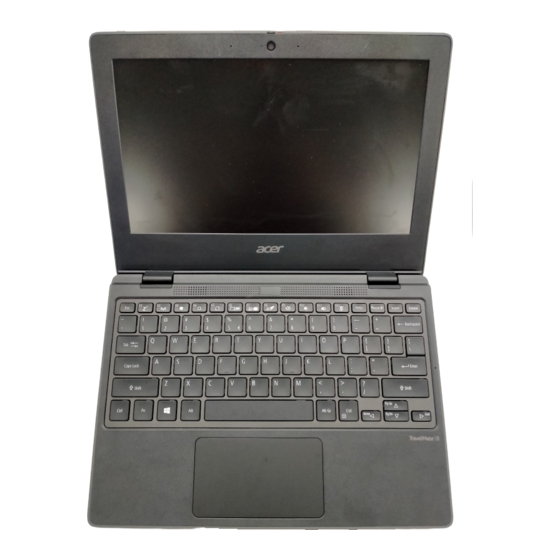 Acer TravelMate B311RN-31 수명 주기 확장 매뉴얼